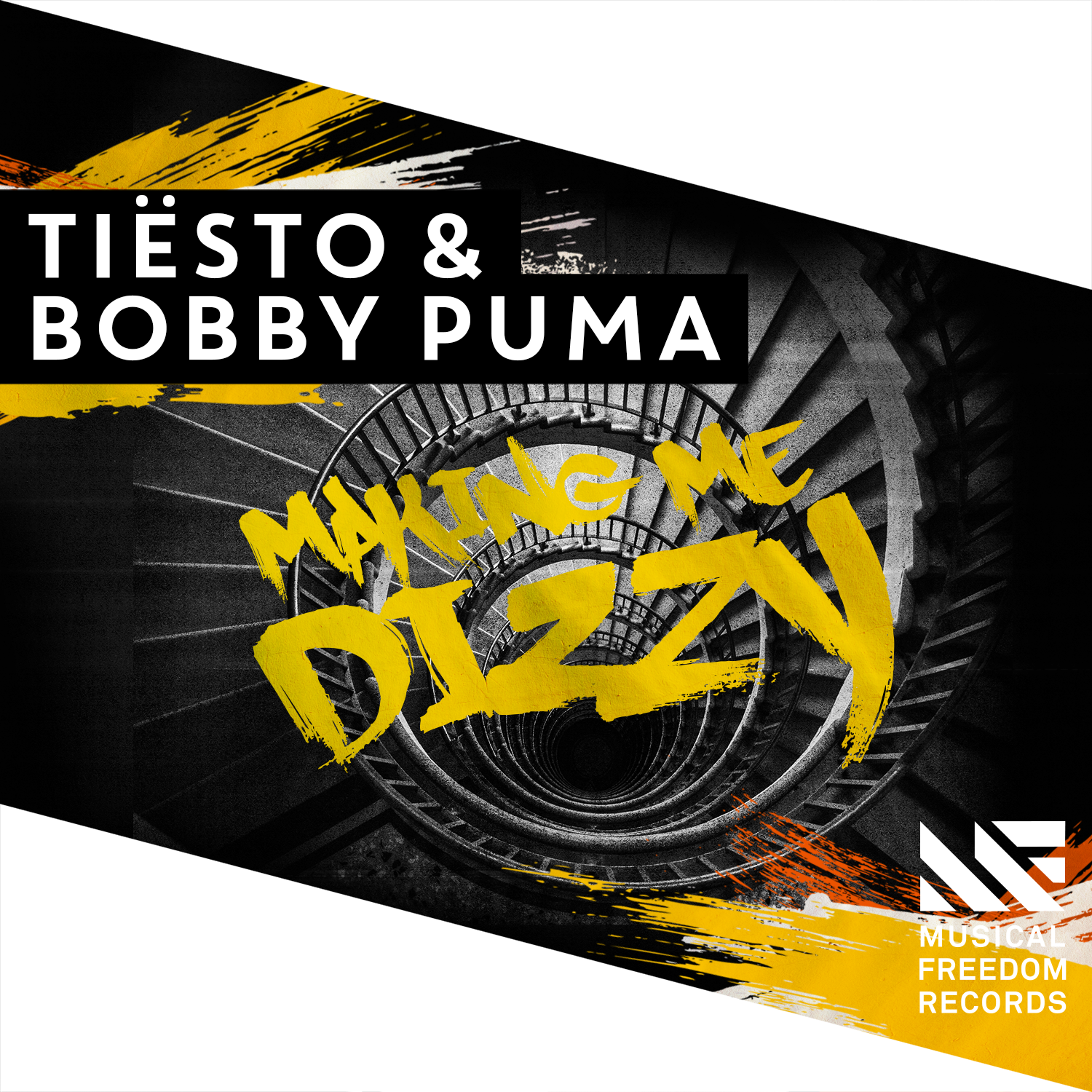 Tiësto & Bobby Puma Making Me Dizzy [musical Freedom] (1500x1500), Png Download