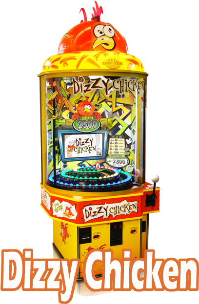 Bay Tek Dizzy Chicken - Dizzy Chicken Game Machine (432x641), Png Download