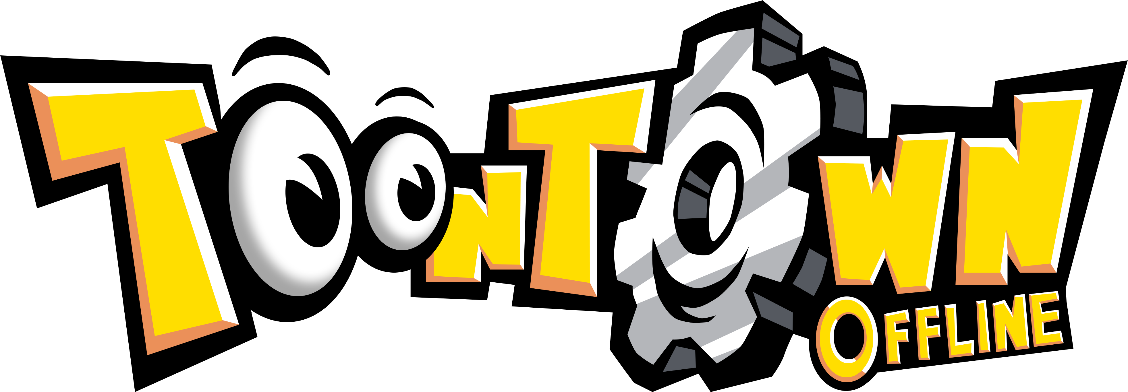 Last Week, The Toontown Offline Project Turned A Whopping - Disney Toon Town Logo (5000x2335), Png Download