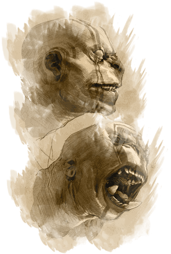 The Use Of Ceremonial War Paint Can Be Observed Everywhere - Illustration (353x523), Png Download