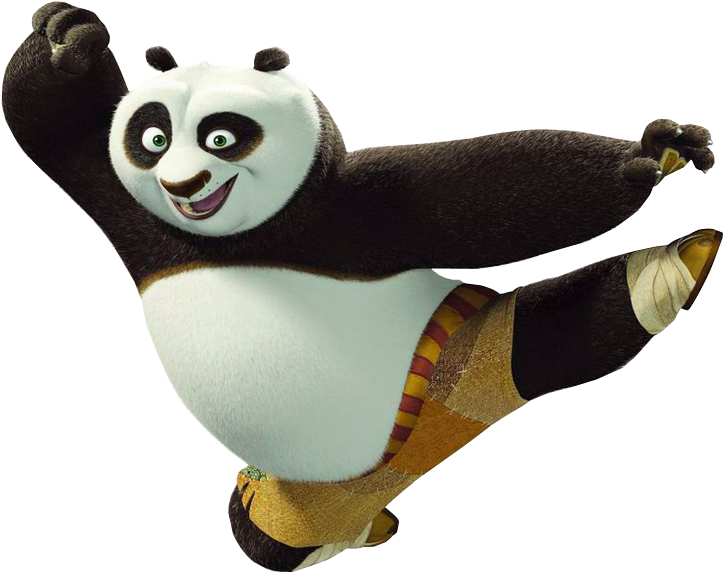 Kung Fu Panda Png Transparent Photo - Kung Fu Panda Png (733x599), Png Download