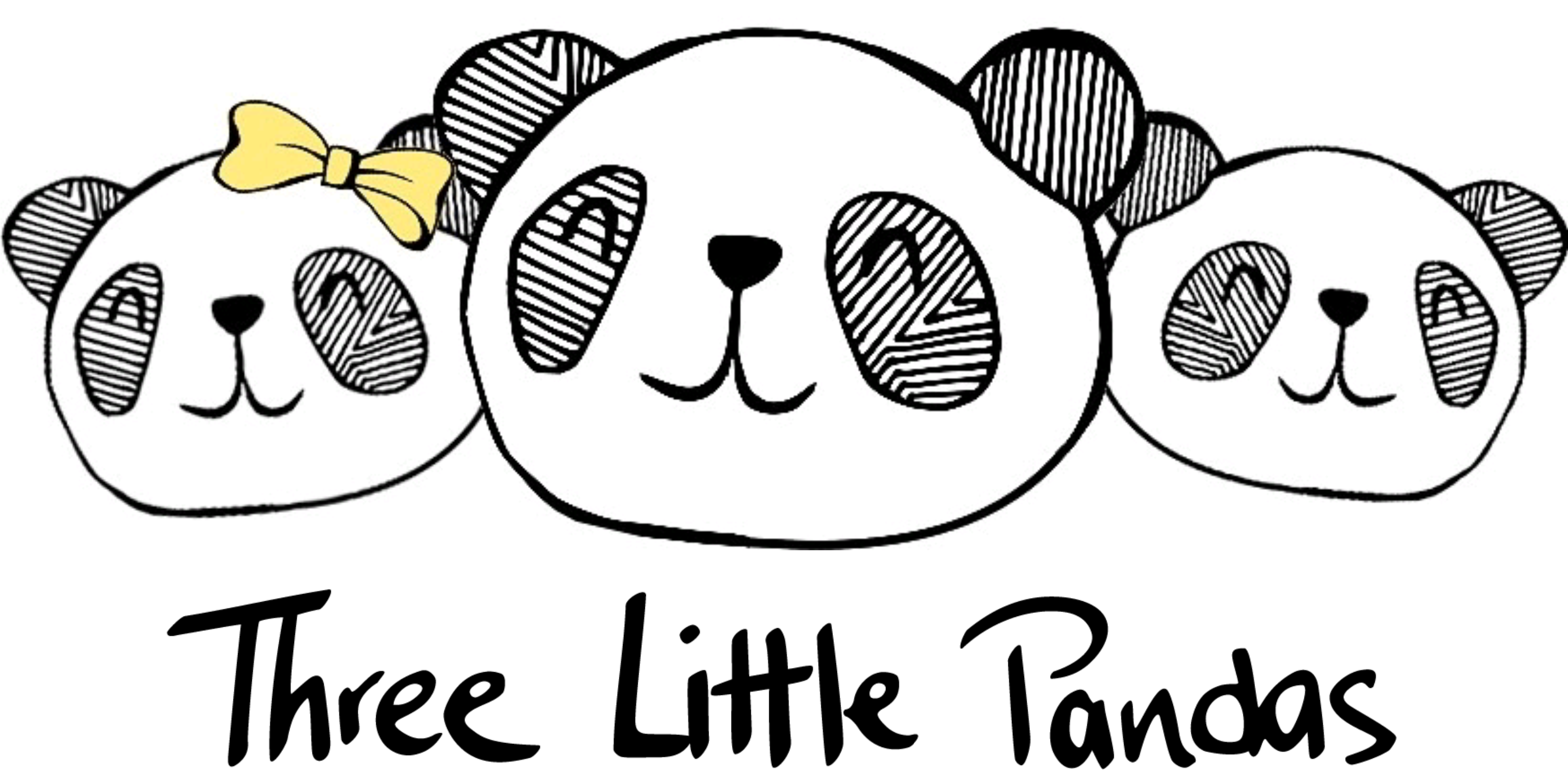 Png 2 - 61 Mb - Three Little Pandas (4096x3072), Png Download