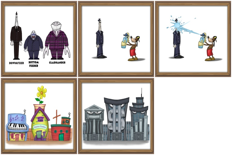 Toontorial Graphics - Toontown Cogs (780x521), Png Download
