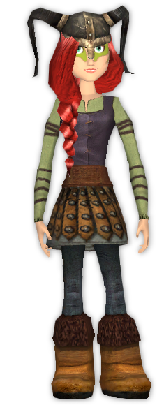 My Viking Wardrobe - School Of Dragons War Paint (300x650), Png Download