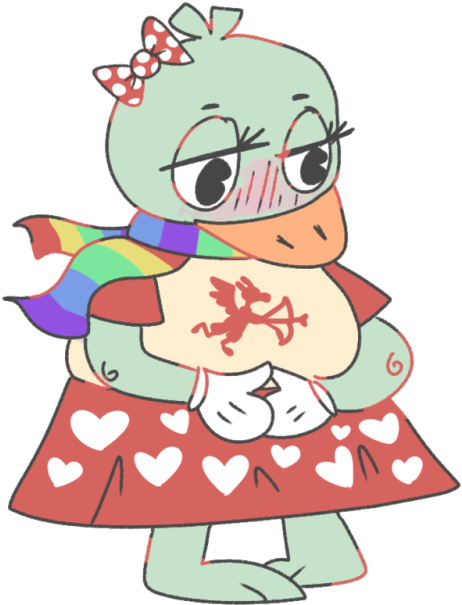 A Toontown Fan Art From Today This Is My Alt, Anita - Cartoon (500x643), Png Download