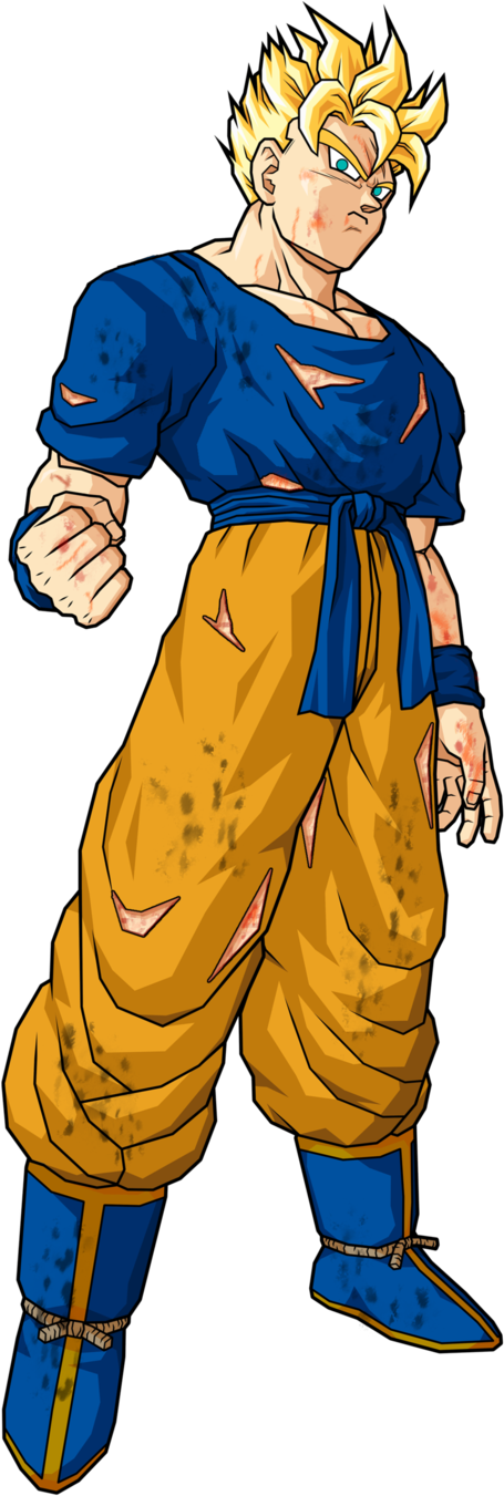 Future Gohan - Ssj Future Gohan Png (578x1381), Png Download