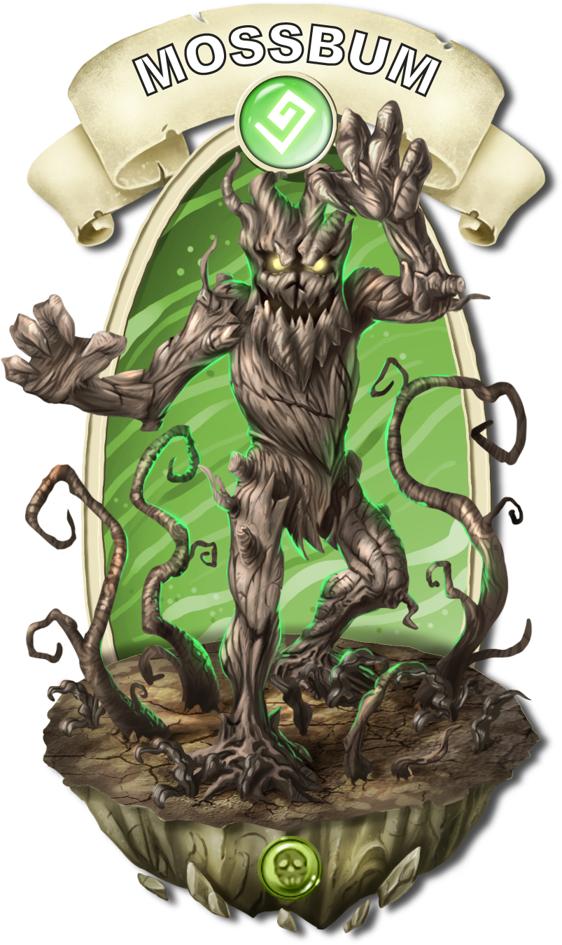 Mossbum Card Vh (977x1355), Png Download