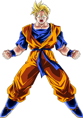 Q8nckne - Future Gohan Super Saiyan (426x568), Png Download
