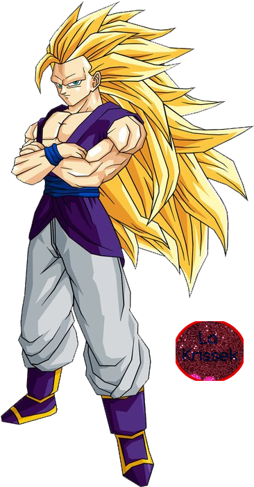 Dragon Ball Z Future Gohan Ssj6 - Goku (390x720), Png Download