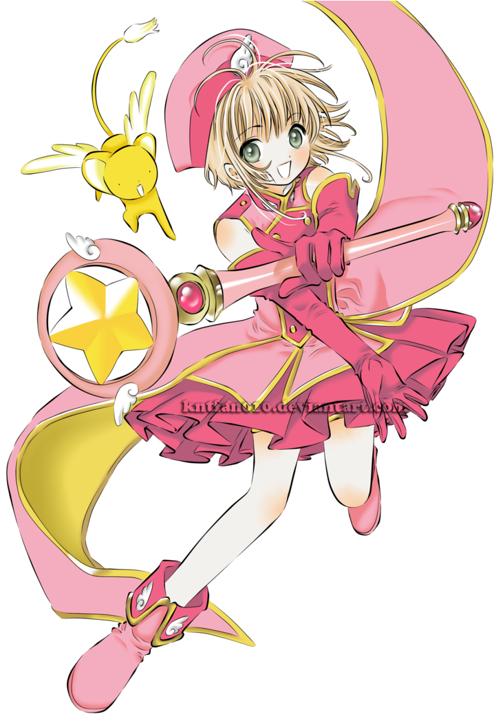 Cardcaptor Sakura By Kntfan010-d51a9lc - Sakura Card Captor Manga Art (764x1047), Png Download