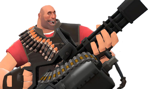 Heavy Natasha-png - Team Fortress 2 Png (494x297), Png Download