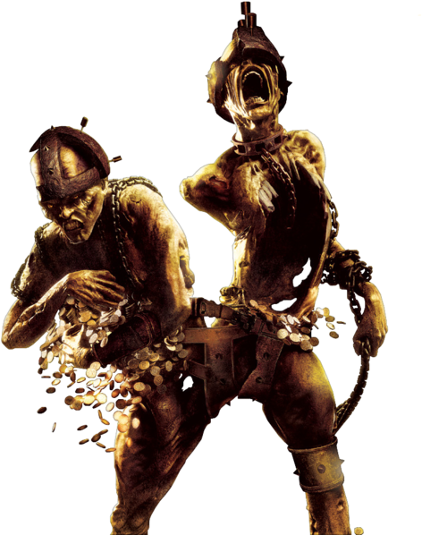 Greed Dantes Inferno - Dante's Inferno Sins (521x600), Png Download