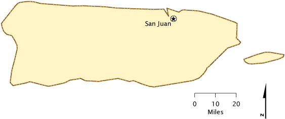 Puerto Rico - White (600x326), Png Download