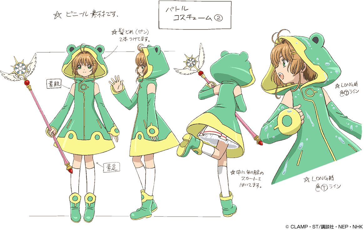 Anime, Hamada Kunihiko, Madhouse, Cardcaptor Sakura, - Sakura Clear Card Costume (1200x757), Png Download