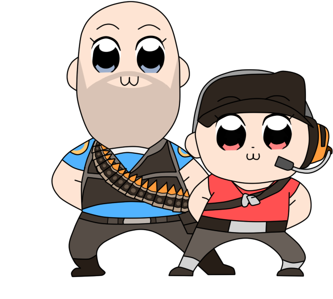 Pop Team Epic - Pop Team Epic Overwatch (750x700), Png Download