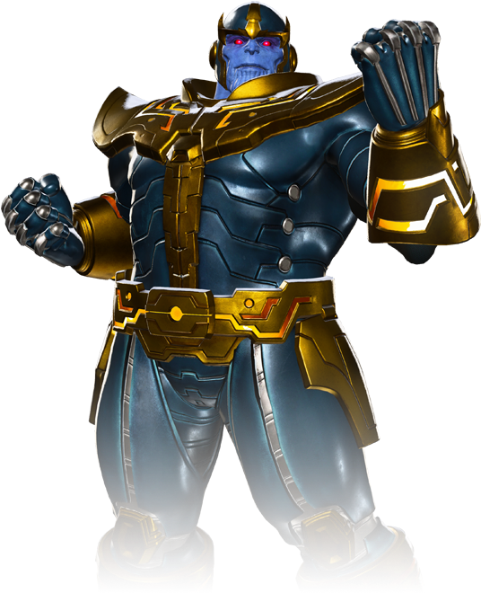Thanos - Marvel Vs Capcom Infinite Ultron (535x708), Png Download