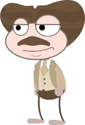 Nikolatesla - Thomas Edison Poptropica (300x440), Png Download