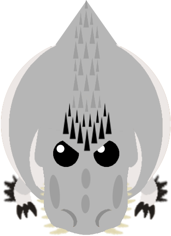 Artisticooh You Wanna Play The Dinosaur Game Huh Well - Mope Io Indominus Rex (500x500), Png Download