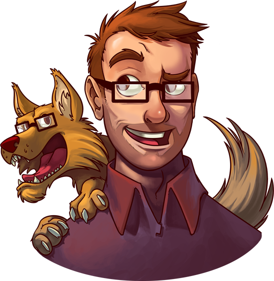 Free Slowwolf Announcer - Character (550x564), Png Download