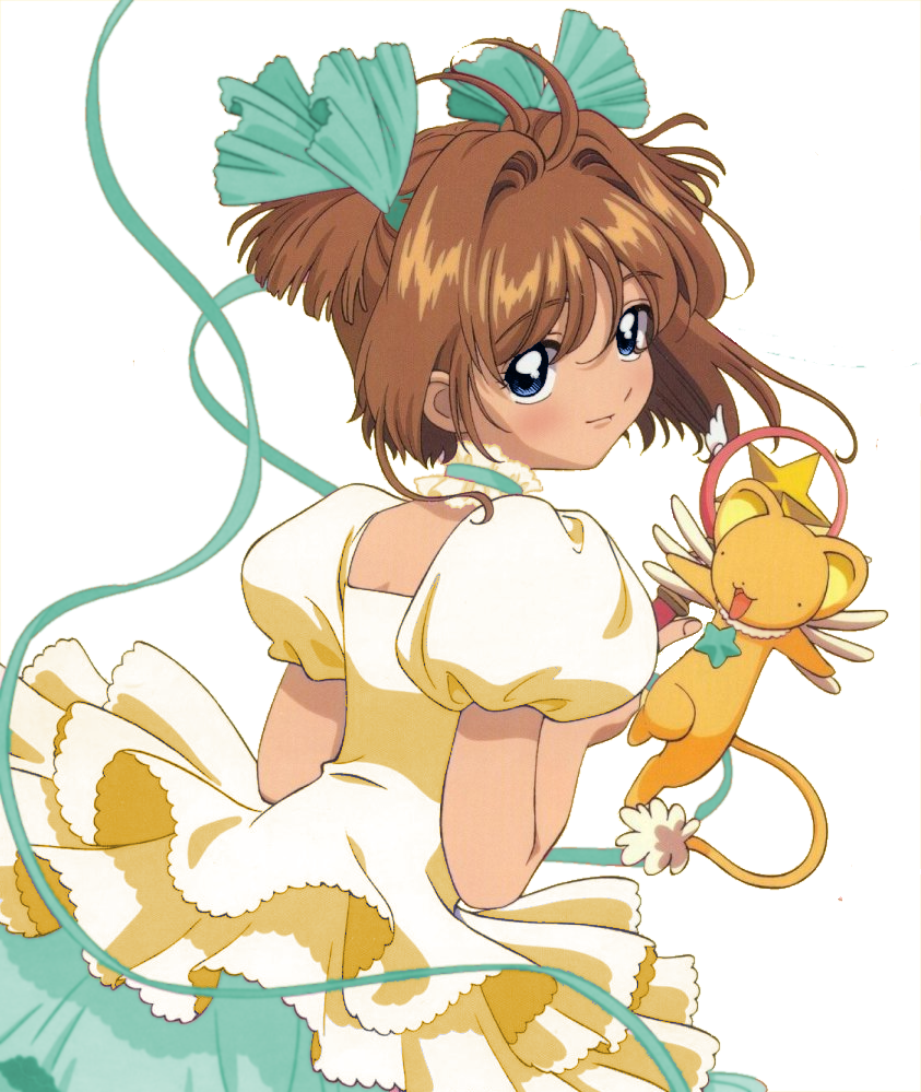 Kero And Kinomoto Sakura - Cartoon (843x999), Png Download