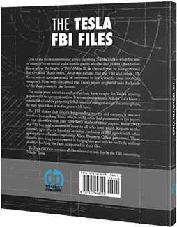 Nikola Tesla, The Tesla Fbi Files - Tesla Fbi Files [book] (350x350), Png Download