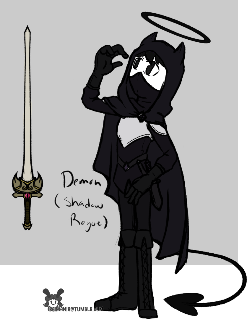 “ Mmorpg/fantasy Au Asriel The Charming Demon Angel - Cartoon (862x1195), Png Download