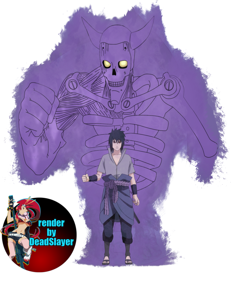 Susanoo - Sasuke And Susanoo Png (774x1032), Png Download