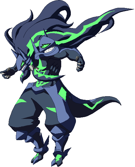 And Ragna To The Boundary - Blazblue Susanoo Png (450x559), Png Download