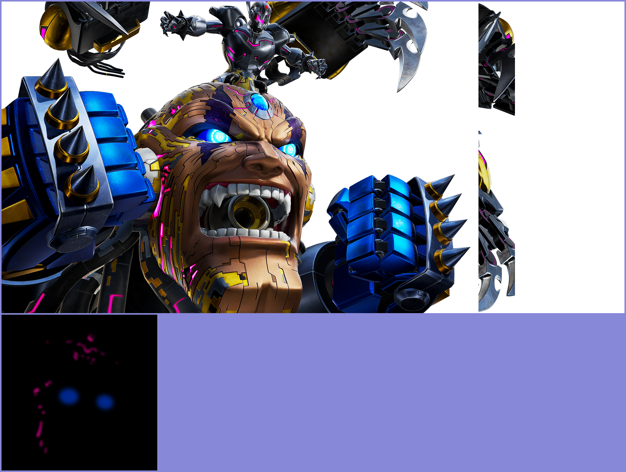 Click For Full Sized Image Ultron Omega - Marvel Vs Capcom Infinite Ultron Omega (2058x1551), Png Download