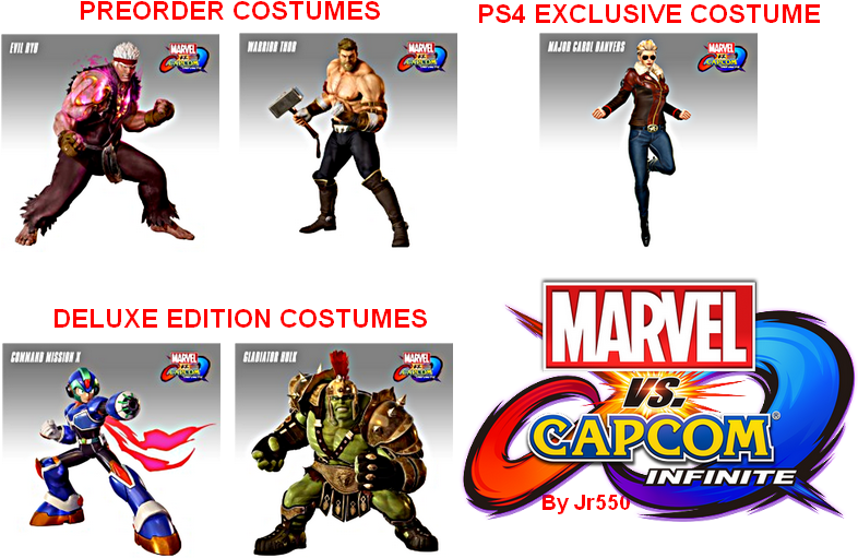 Región - - Marvel Vs. Capcom: Infinite [deluxe Edition] (800x520), Png Download