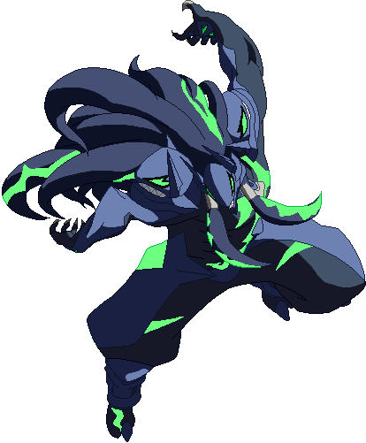 Bbcf Susanoo Bloodsplitter - Susanoo Blazblue Png (414x501), Png Download