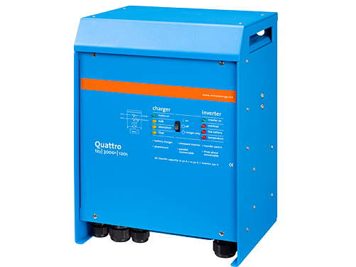 Hps Inverters Chargers Quattro3kva 15kva 2 - Victron Multiplus 5000va (500x500), Png Download