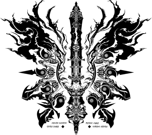Susanoo Blazblue Emblem1 - Blazblue Susanoo Crest (491x438), Png Download