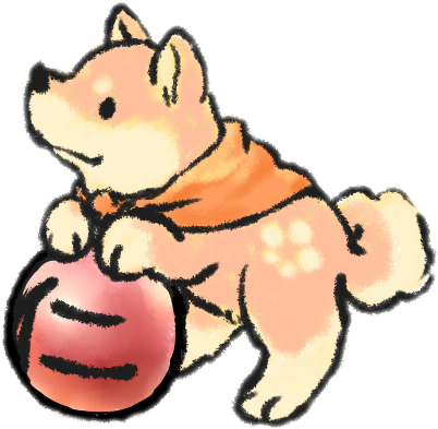 Okami Chibi Shiba Inu Dog Cute Anime Game - Chibi Shiba Inu (402x393), Png Download