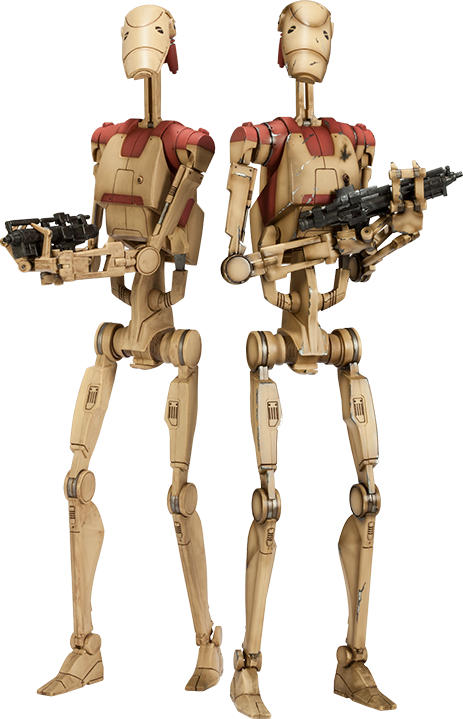 Security Droids - Oom Security Battle Droid (463x719), Png Download