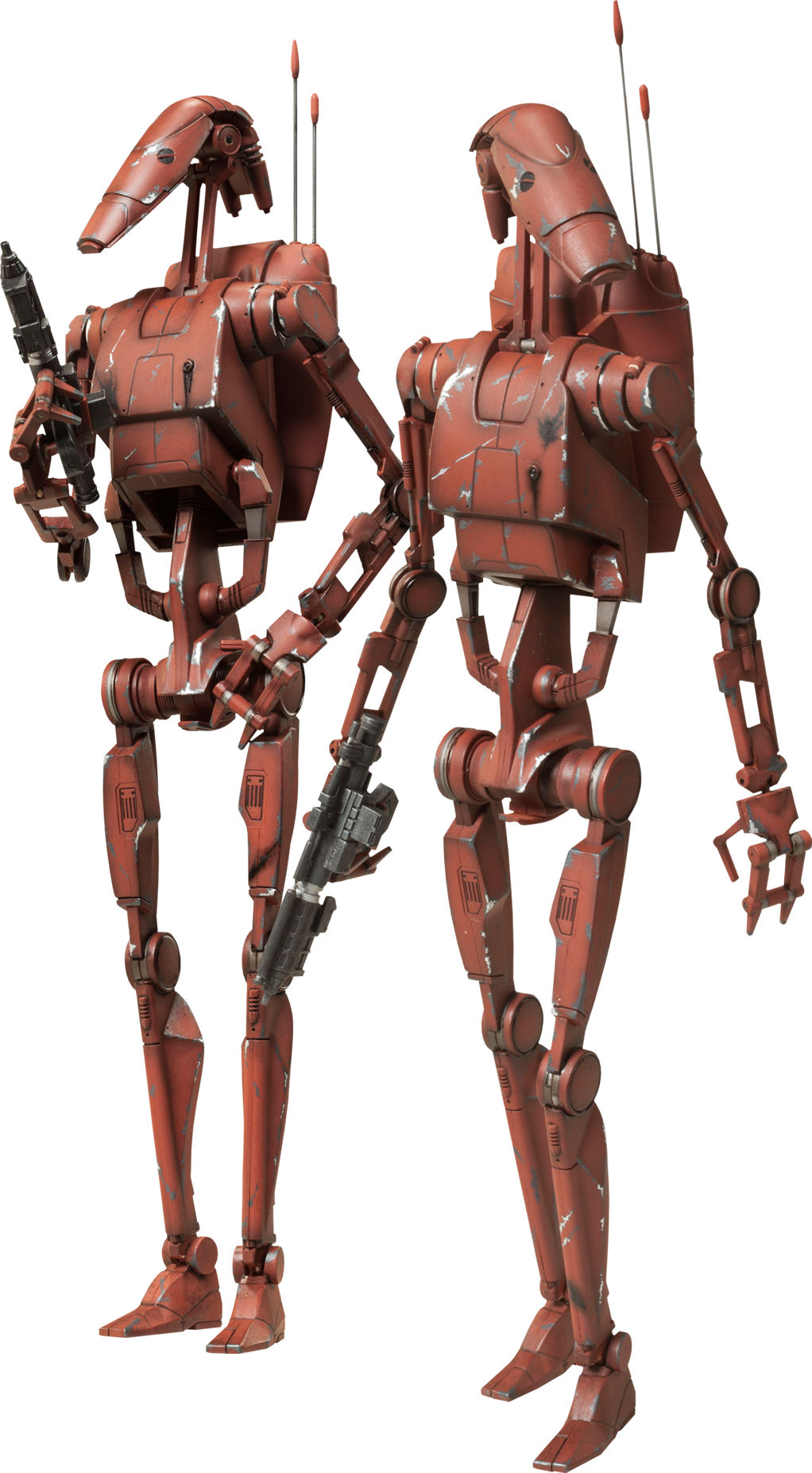 B1 Battle Droids - Star Wars Geonosis Droid (1022x1853), Png Download