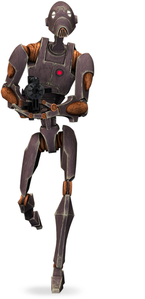 Bx-series Droid Commando - Upgraded B1 Battle Droid (286x597), Png Download