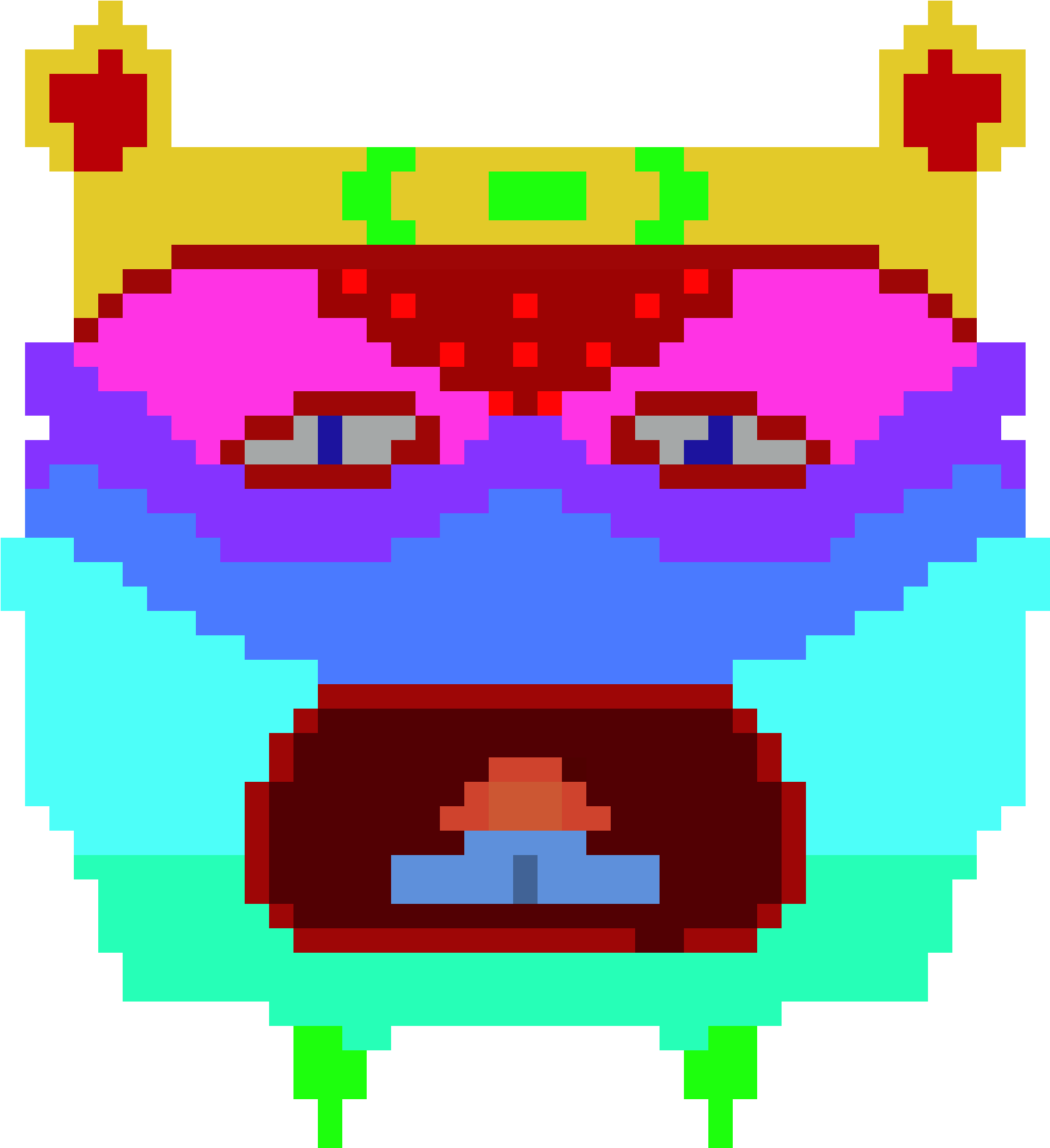 Ghastly King - Illustration (2028x2223), Png Download