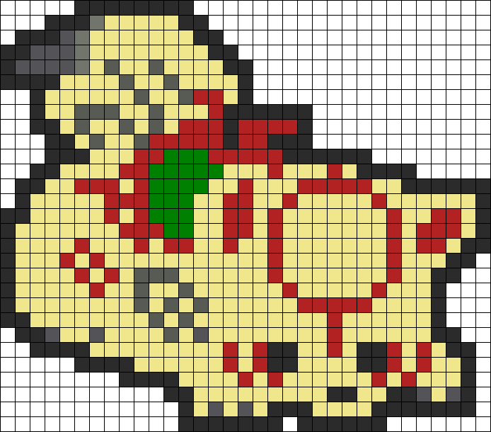Okami Chibiterasu Perler Bead Pattern / Bead Sprite - Okami Perler Bead Patterns (694x610), Png Download