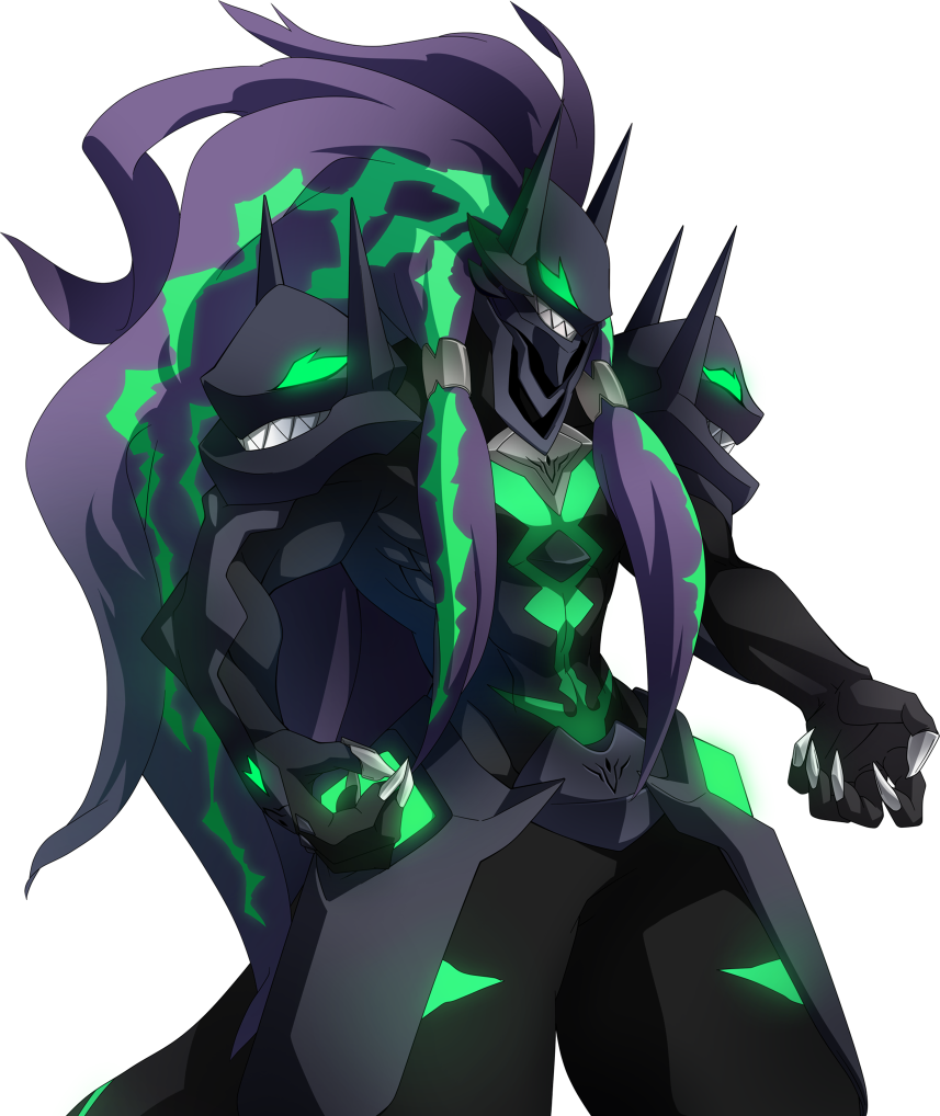 Central Fiction - Blazblue Central Fiction Susanoo (857x1018), Png Download