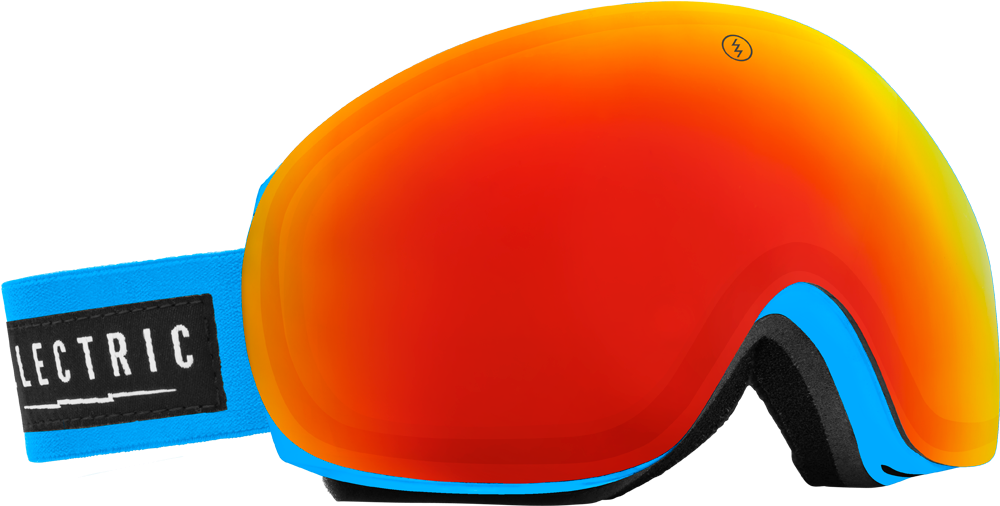 Eg3 Goggles 2015, Code Blue-bronze Red Chrome - Electric Eg3 Goggles Lens (1000x1000), Png Download