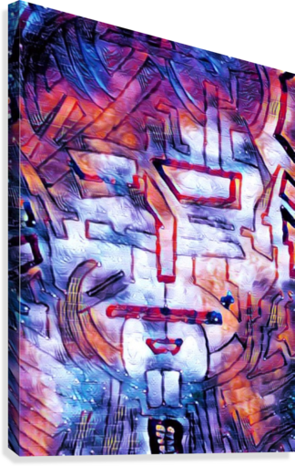 Galactus Canvas Print - Modern Art (324x511), Png Download