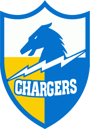 Logo San Diego Chargers 1961 - San Diego Chargers Shield (311x448), Png Download