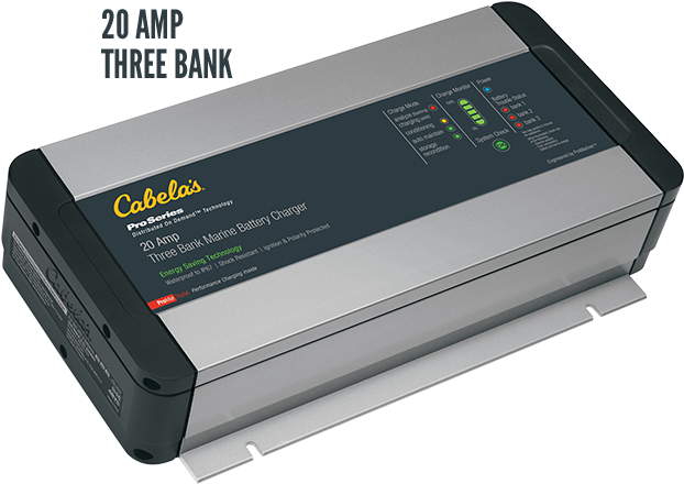 Cabela's Cabelas Pro Series Onboard Marine Battery (640x517), Png Download