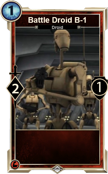 Battle Droid B-1 - Legends Imperial Elder Scrolls (360x580), Png Download