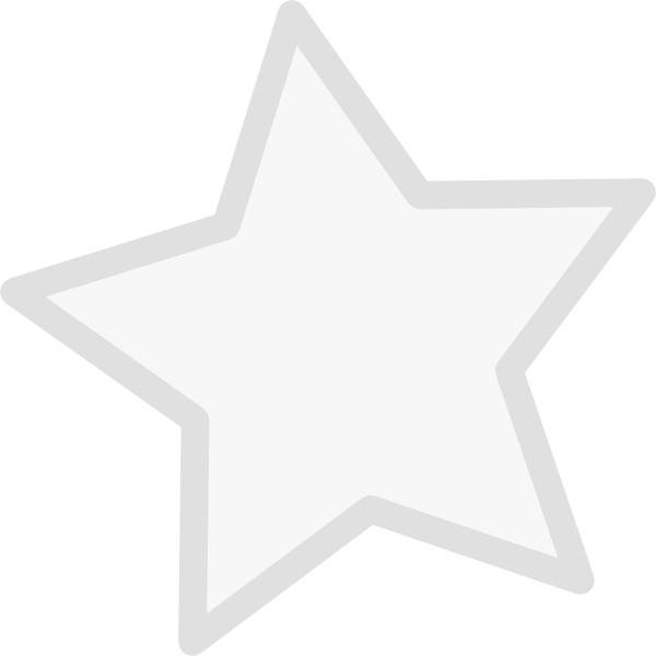 Star Favorite Clipart Png For Web - Star Icon (600x600), Png Download