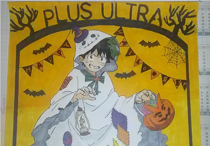 Boku No Hero Academia Halloweenfsdafasdfasdf - Cartoon (720x720), Png Download