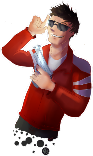 “a Quick Doodle Of Evan Or Vanoss Because Why Not ” - Illustration (497x750), Png Download
