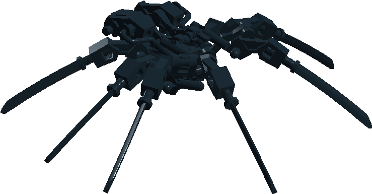 Octopod Battle Droid - Insect (1040x642), Png Download