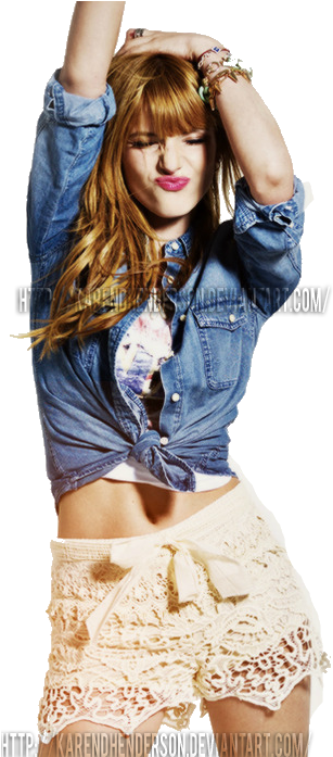 Bella Thorne, Bella, And Thorne Image - Pngs De Bella Thorne (500x696), Png Download